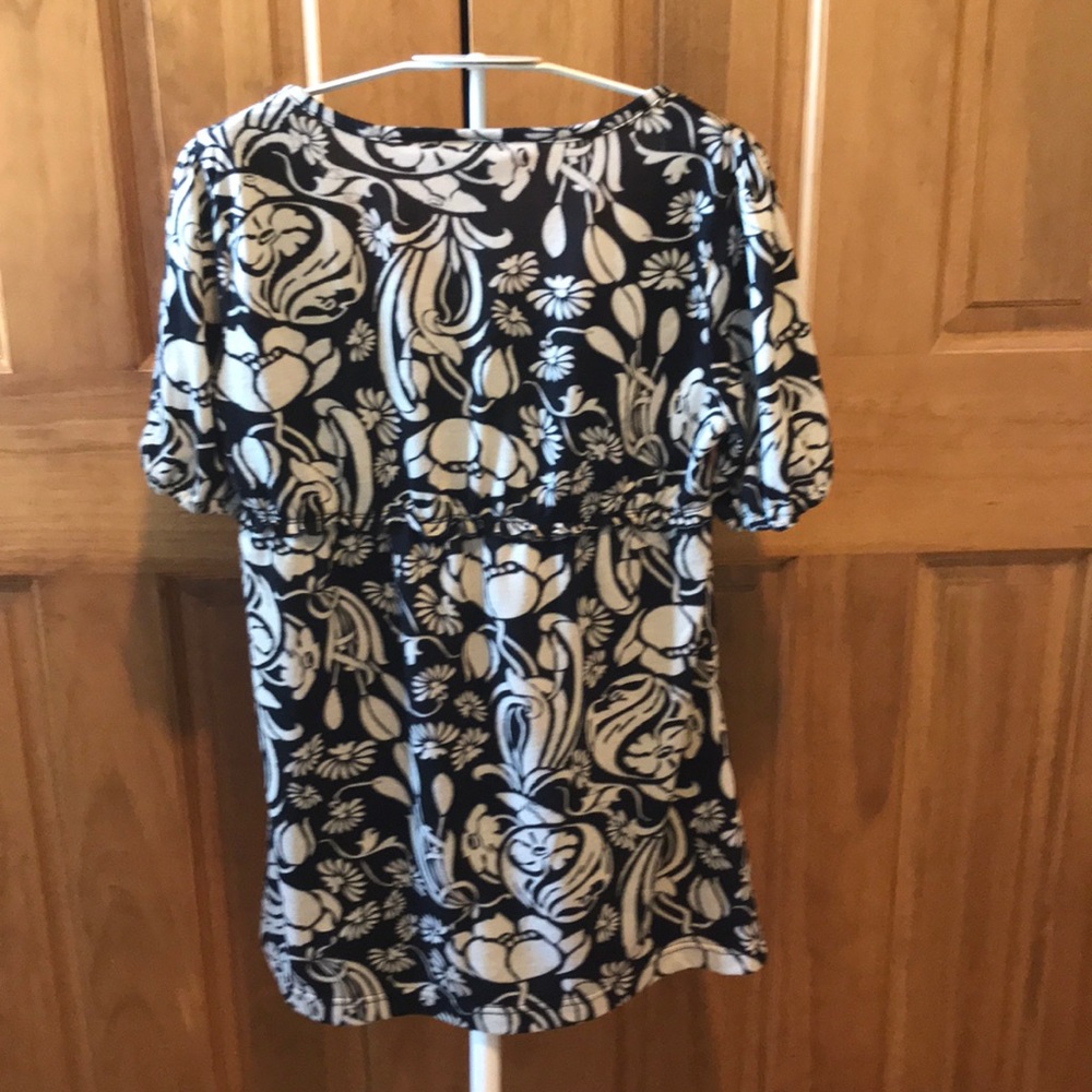 Bella du Jour Black Tan Top Medium - Picture 2 of 7